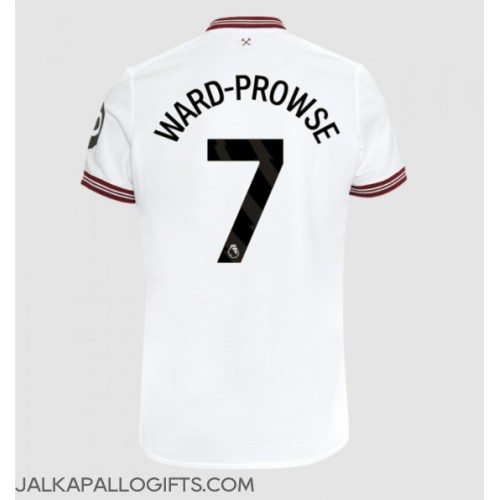 West Ham United James Ward-Prowse #7 Vieraspaita 2023-24 Lyhythihainen